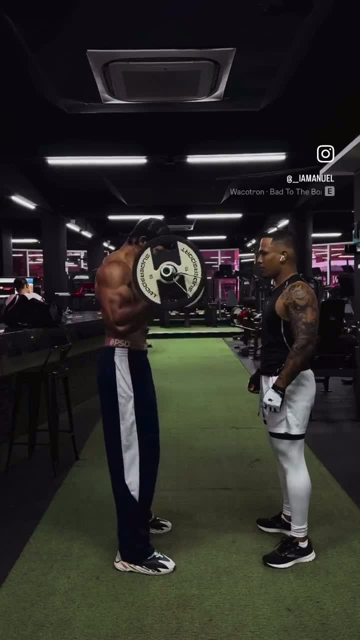 Training — Instagram story cover, Manuel Lantigua