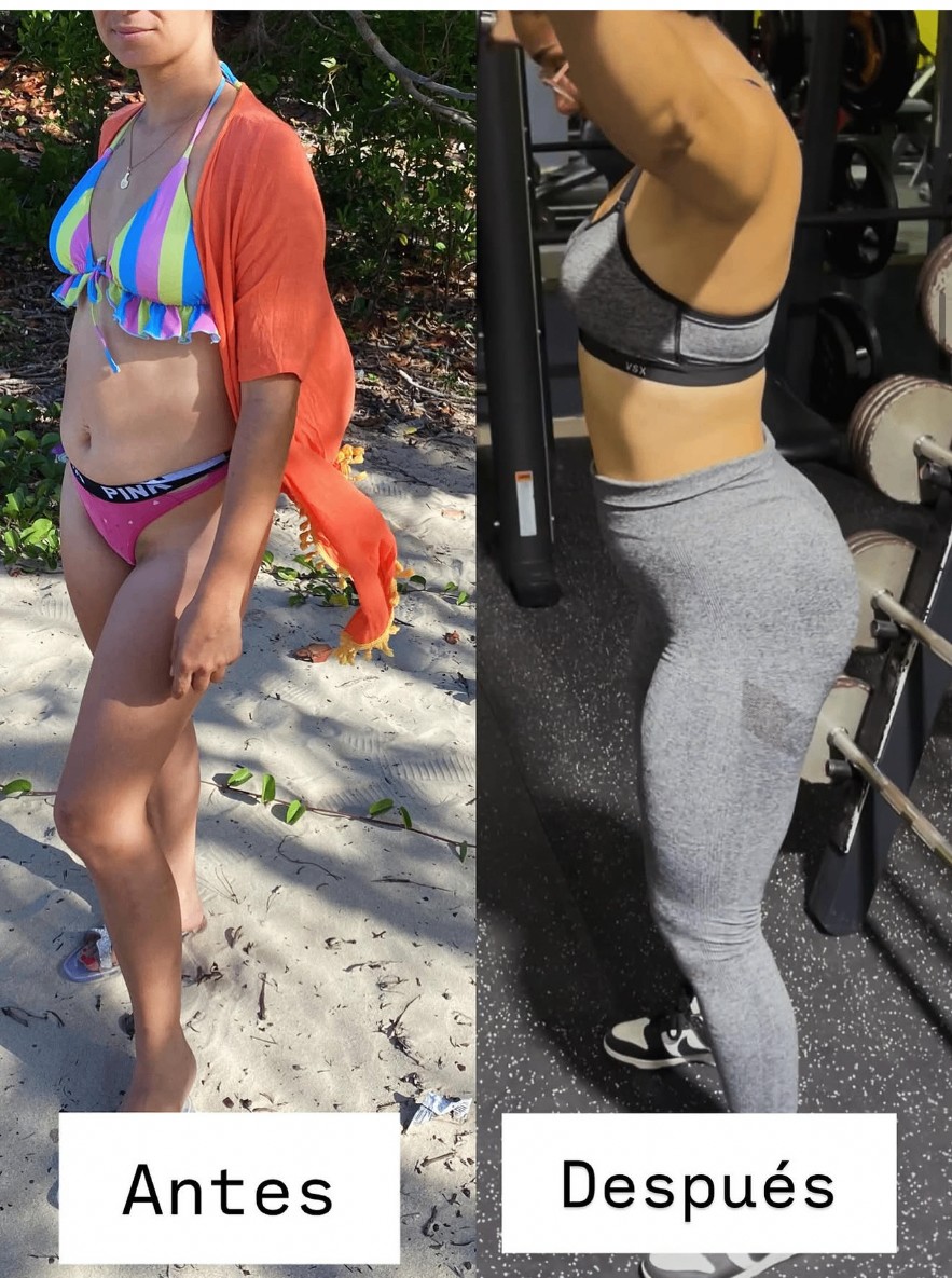 Female client, lower-body and core conditioning